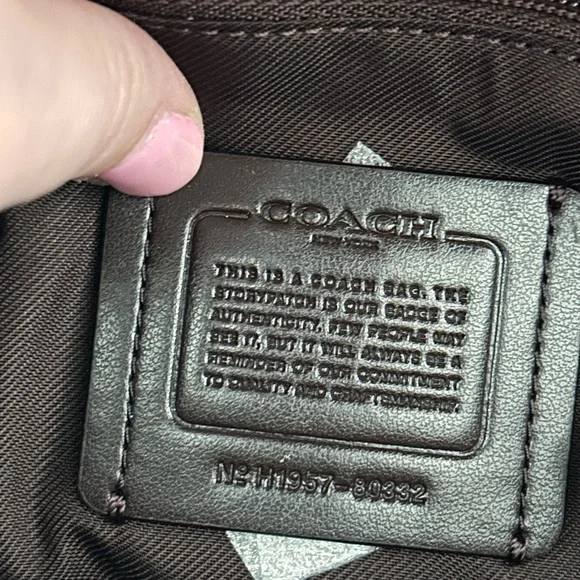 Coach Cassie Crossbody Bag Metallic Graphite - Picture 6 of 9